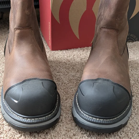 *SOLD* NIB Wolverine 10" ReForce CarbonMax Comp Toe WP Work Boots (Men's 11 EW) - Picture 5 of 16